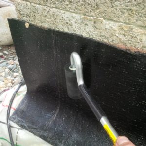 Of course you should always use a rubber roller to 'seat' the membrane. Even after I had used my hand to seat, the roller still made a lot of difference.